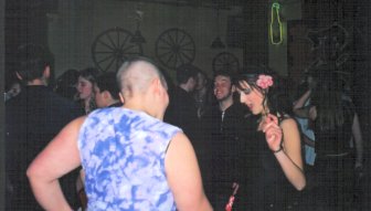 Why do they have those crappy cart wheels on the walls?