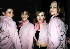 Straight out of Grease the pink ladies
